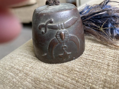 Vintage bronze shriners - bronze,
