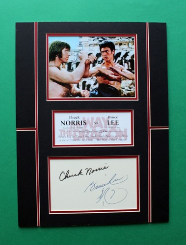 Bruce lee chuck norris - bruce,