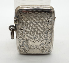 Sterling Silver Vesta Case