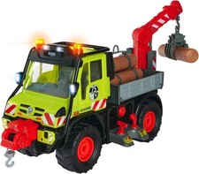 Wooden Truck with Crane &
