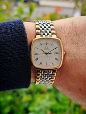 Omega DeVille White Roman