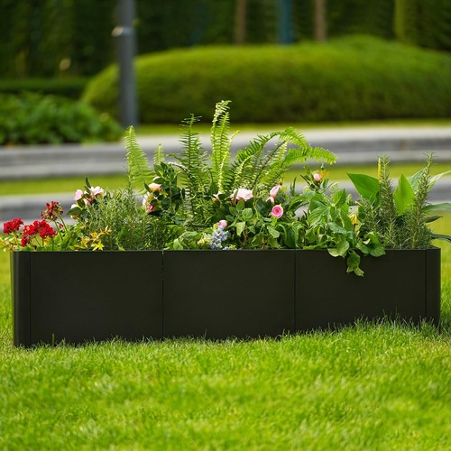 Metal raised garden bed - raised,