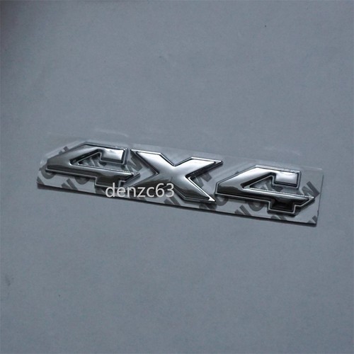 Silver chrome new 4x4 metal - chrome,