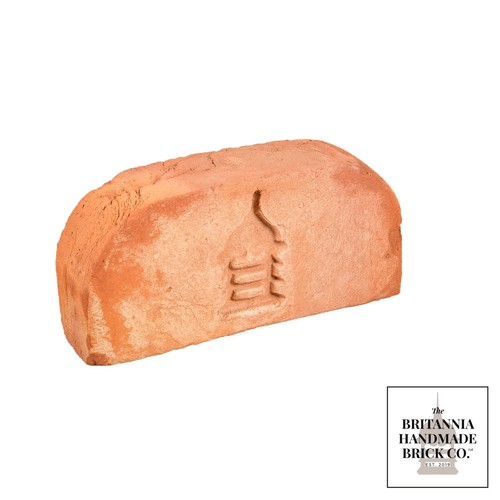 Double bullnose brick - brick,, red