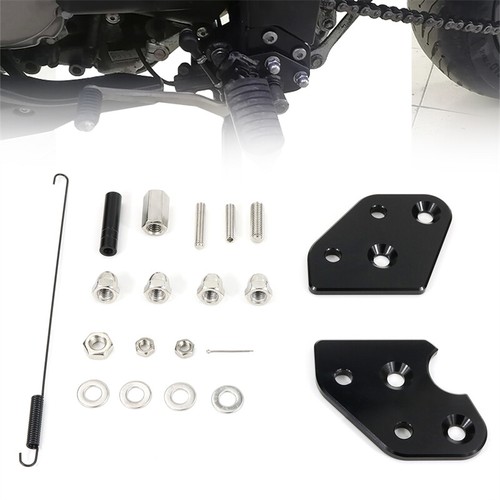 Foot peg lowering kit - peg,