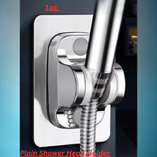 Universal Shower Head Holder Chrome Bathroom Bracket Home Wall Mount Adjustable