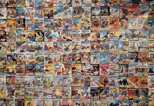 Vintage commando war - vintage, comics