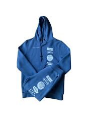 Mercier Fleece Jogger Tracksuit Men's Small Blue Designer Logo Patches