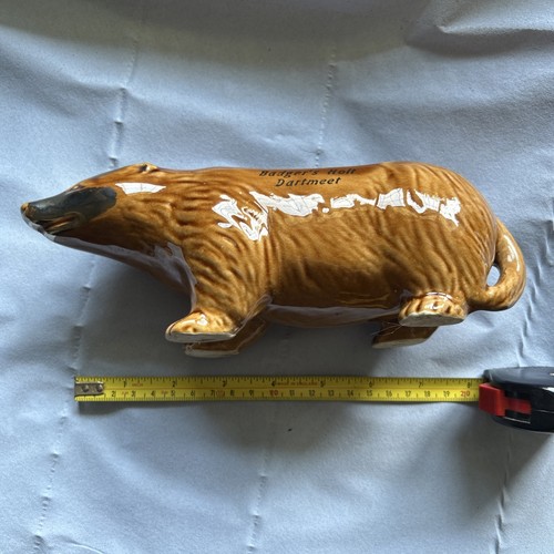 Brown badger silver head top - badger/,
