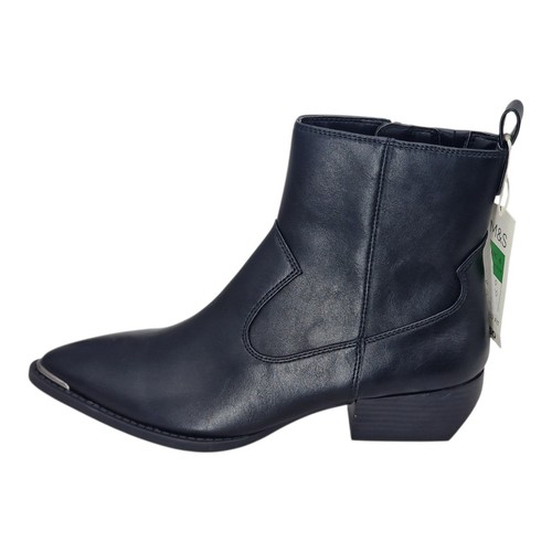 Women cowboy block - m&s, heel