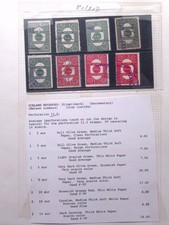 ICELAND: Used Revenue Examples - Ex-Old Time Collection - Album Page