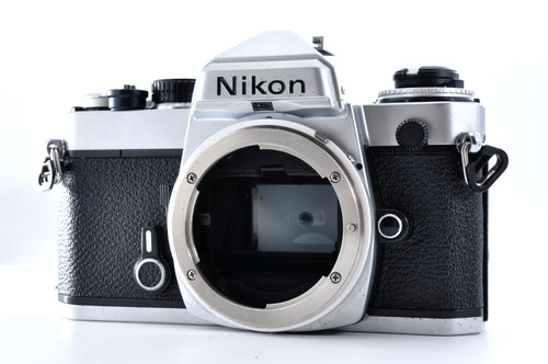 Nikon silver 35mm slr - nikon,