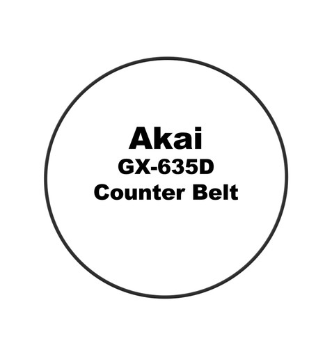 Akai 635d counter belt - akai,