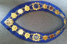 RAOB Sash and Medals Robin Hood Lodge No. 4477 Creswell Nottinghamshire