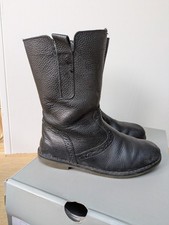 John Lewis 'Isobel' girls black  leather boots. Size UK 12.5  EU 31. RRP £40