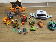 Octonauts Above & Beyond Octopod, Octoray, Gup Vehicles and Figures Bundle