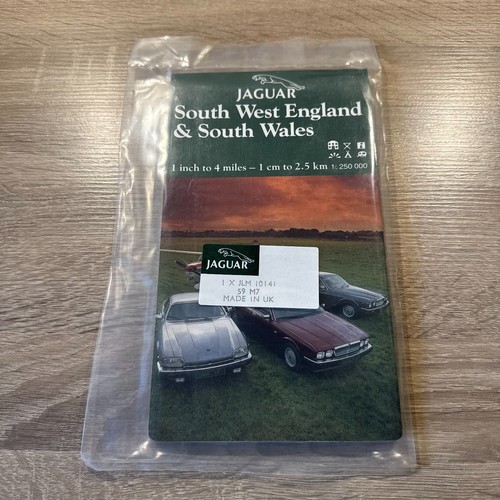 Collectors jaguar car road map - collectors,