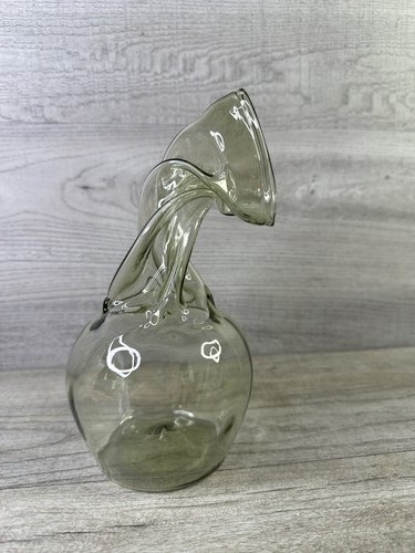 Josef flek art glass vase - glass,