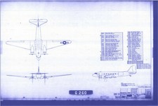 Douglas  R4D-8 R4D C-47 S DC-3 Skytrain Dakota Blueprint drawings 4000 + Plans