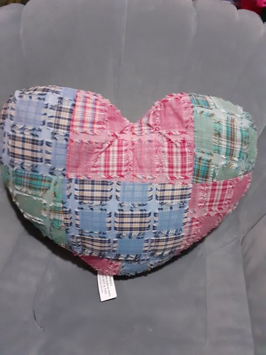 Large heart shaped - large, patchwork