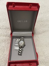 GUESS Ladies Watch Two-Tone Dial Stainless Steel Bracelet With Box
