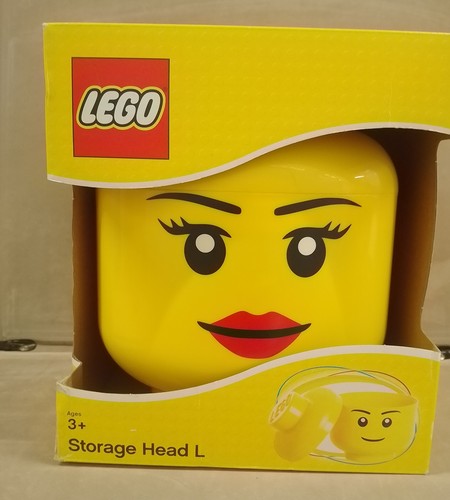 Lego storage head - lego,