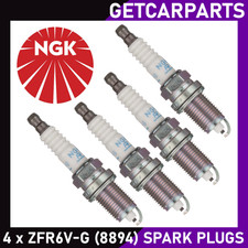 NGK Spark Plugs X4 for