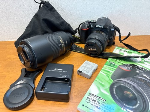 Nikon d5500 digital - digital, double