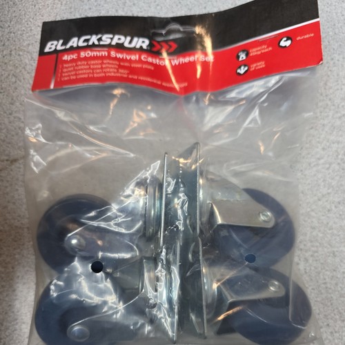 Swivel castor wheels - 4x,