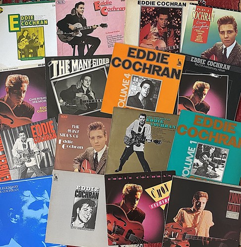 Eddie cochran vinyl album - vinyl, lp