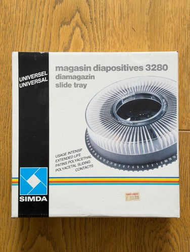 Used simda branded slide - used, tray