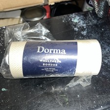 Dorma Wallpaper Border Rolls, “Vichy”, 10mtrs, Batch No. A1, Cream & Lilac nos