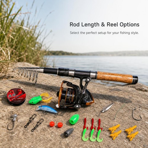 Fishing rod and - fishing, travel