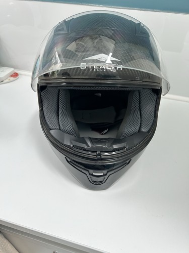 Stealth black helmet full - black,