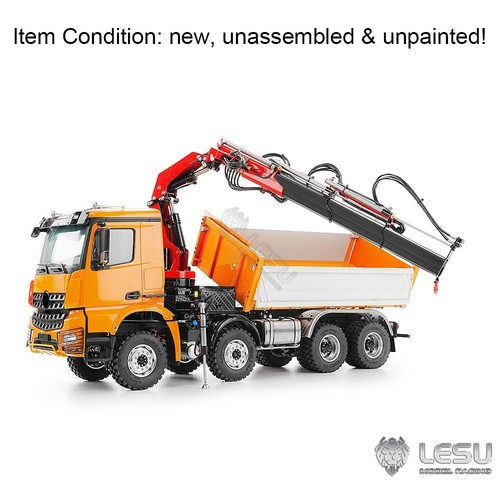 Lesu 8x8 rc - rc, hydraulic