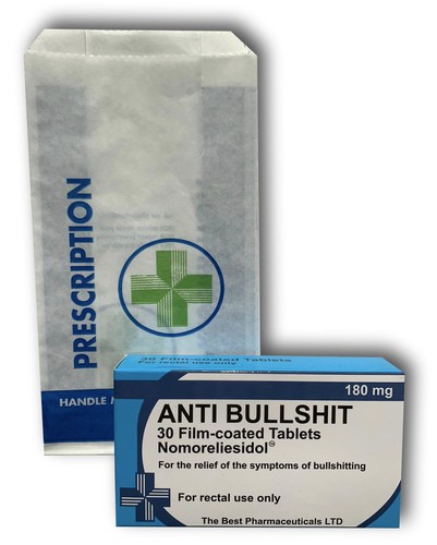 Anti bullshit novelty - bullshit,