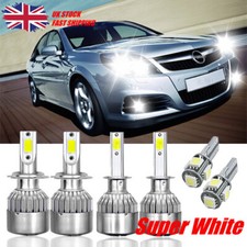 For Vauxhall Vectra C 2002-08 Side/Low/High Beam 501 H7 H1 Xenon Headlight Bulbs