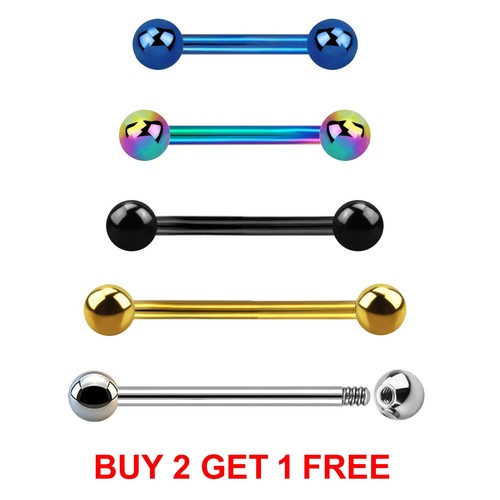 Tongue bar nipple bars - tongue,