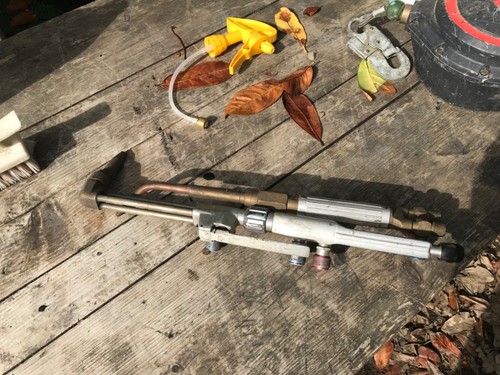 Oxy acetylene cutting - oxy/acetylene,