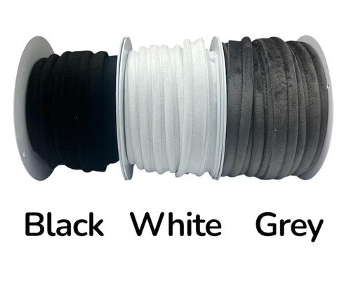 Flanged velvet piping cord - flanged,