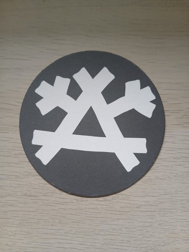 Gun brewery beer mat - brewery,