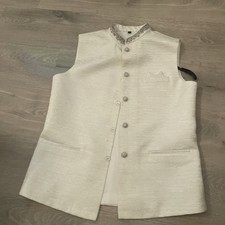Men’s Waistcoat Silver