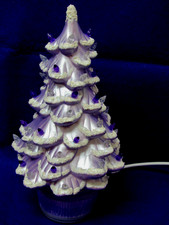 STUNNING CERAMIC SNOWY LILAC