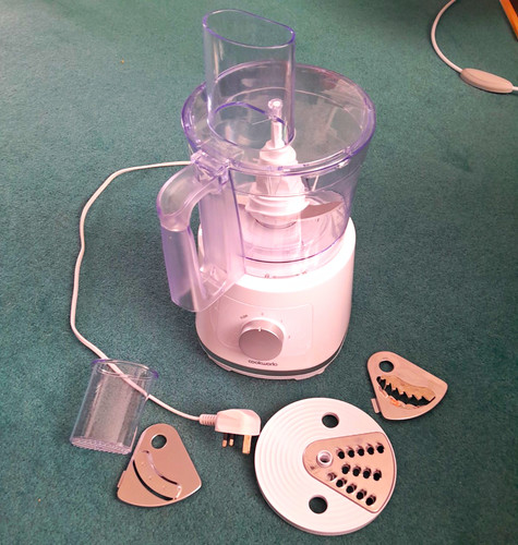 Cookworks 500w food - 500w, 1.5l
