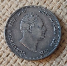 William IV four Pence 1836 EF