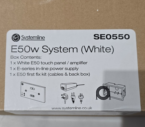 Systemline e50w system white - e50w,