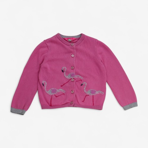 Joules girls cardigan pink - cardigan,