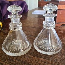 Fabulous Pair 19c Antique Cut