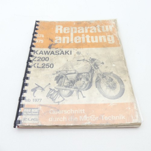 Kawasaki 200 250 workshop - kawasaki, z