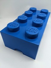 LEGO® Storage Box 2x4 Brick 8 Stud Blue Genuine Large 5006921